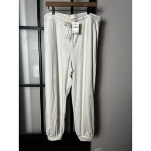 NWT Lou and Grey Fluffy Marshmallow Fleece Joggers Size XXL
